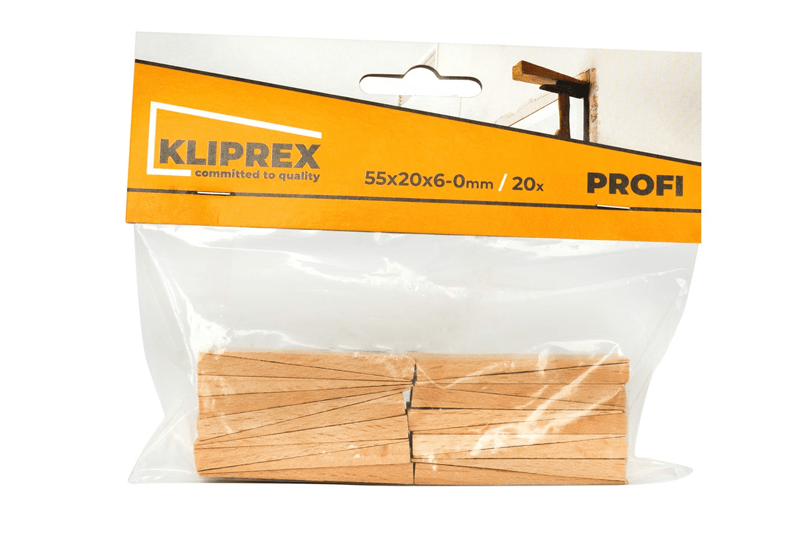Dřevěné klínky BK 20ks/55x206-0 Ven s.r.o.
