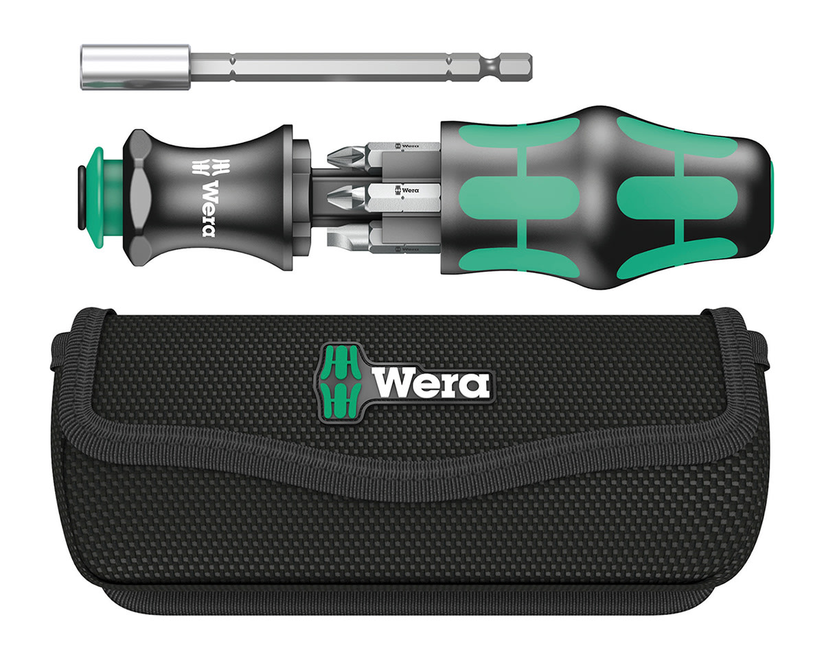 Šroubovák se 6-ti ks bitů a adapterem WERA STC
