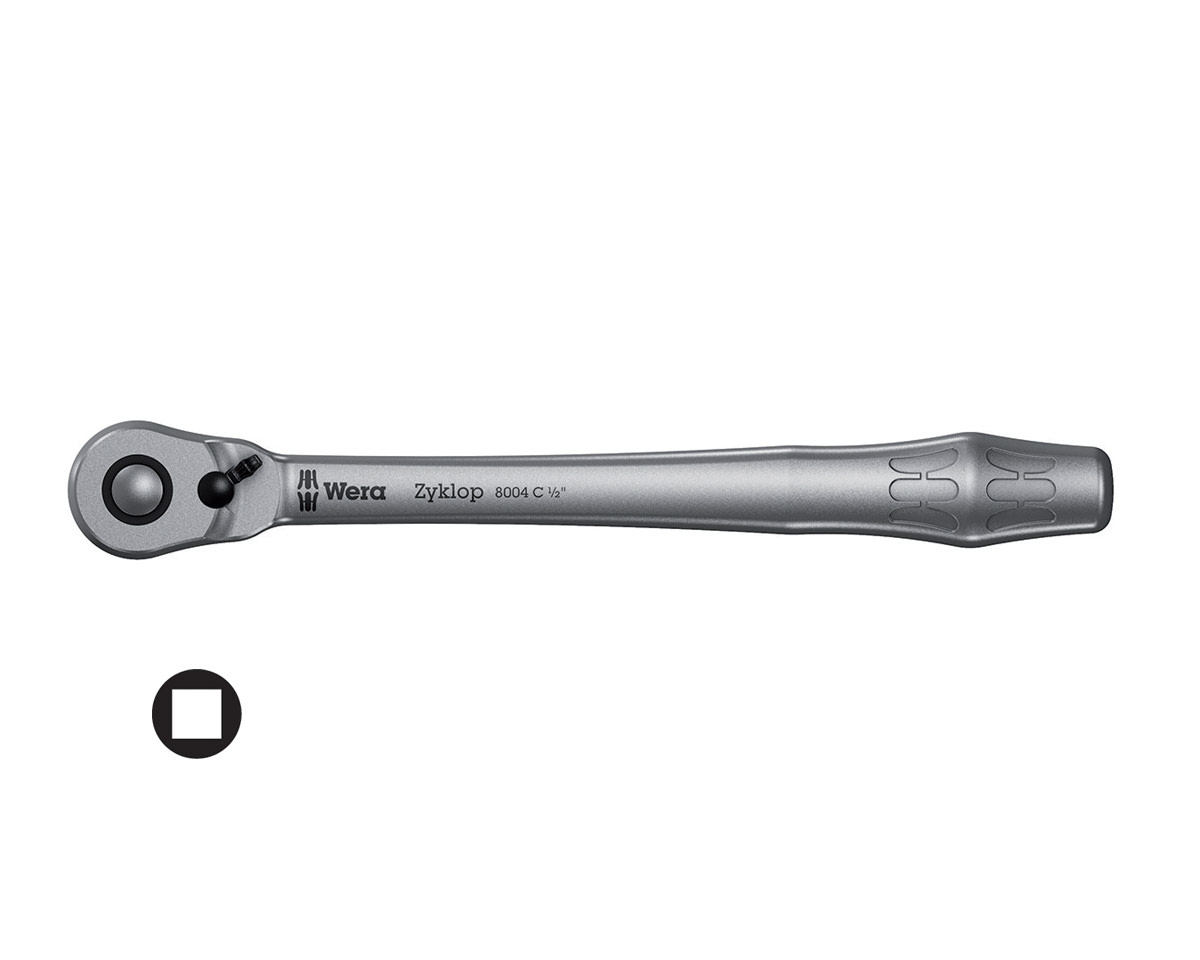 Ráčna 281 mm ZYKLOP Metal s přepínací páčkou WERA STC