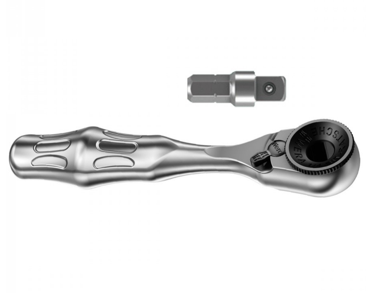 Ráčna s úchytem 1/4 a adapterem WERA STC