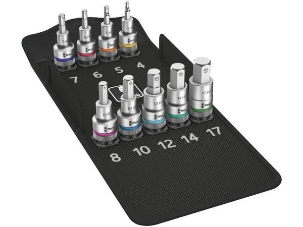 Sada 9-ti ks nástavců SW pro ráčnu ZYKLOP WERA STC