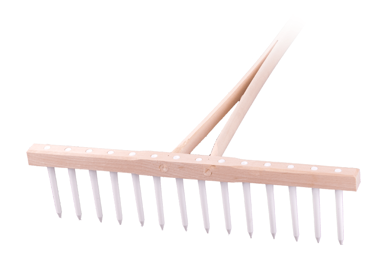 Hrábě dřevěné 14hroté PVC, násada Ven s.r.o.